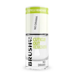 Brushup Cuticle Out Remover Liquid For Removing And Softening Cuticles No Drama 6ml