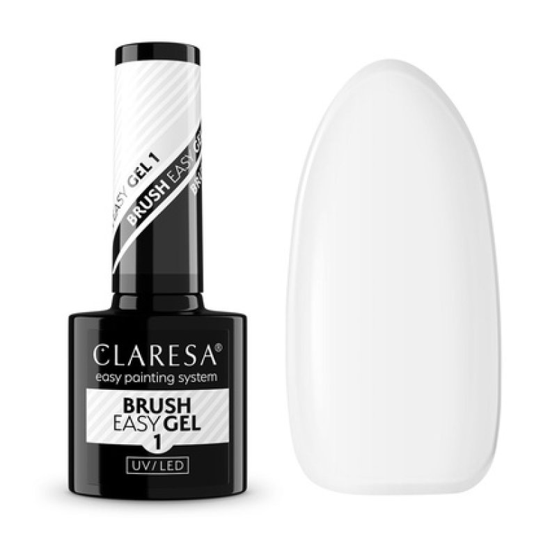 Claresa Brush Easy Gel 1 - Nail Brush Gel