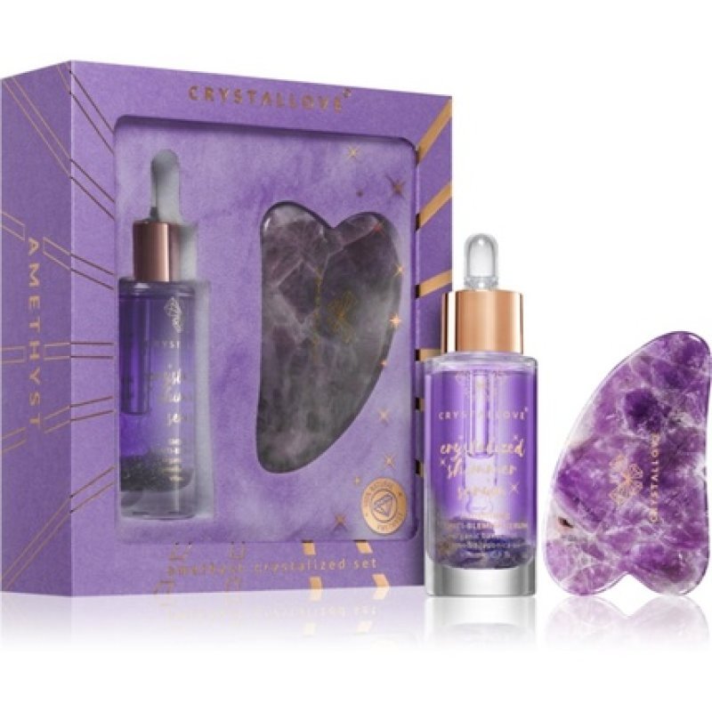 Crystallove Crystalized Amethyst Set for Facial Care