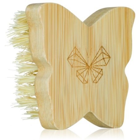Crystallove Bamboo Butterfly Agave Body Brush - Travel Size