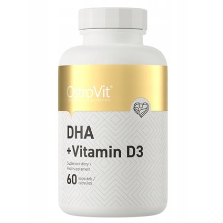 Ostrovit Dha Vitamin D3, 60 Capsules