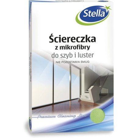 Stella Microfiber Cleaning Cloths Microfiber Cloth For Glass And Mirrors / 1 Piece