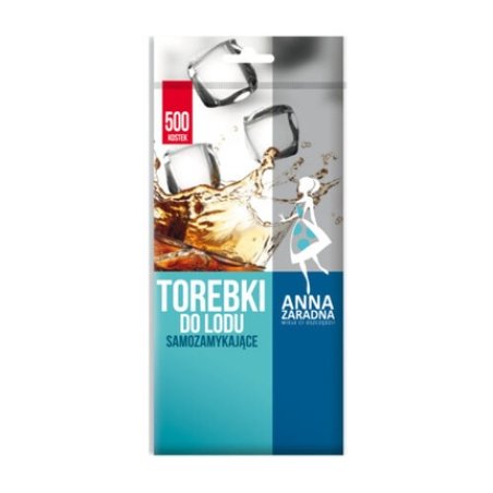 Ice Cube Bags Self-Closing Ice Cube Bags 500 Pieces Disposable Ice Cube Bags