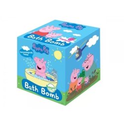 PEPPA PIG Bath Bomb kula musująca Malina 165g