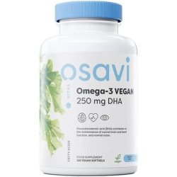 Osavi Omega-3 Vegan 250mg DHA 120 Vegan Softgels