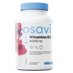 Osavi Vitamin D3 4000 Iu Dietary Supplement 120 Capsules