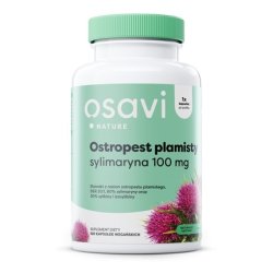 Osavi Nature Milk Thistle Silymarin 100mg Dietary Supplement Supporting Proper Liver Function 120 Capsules