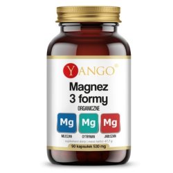 Yango Magnesium 3 Forms 90 Capsules - Long Term Supplement