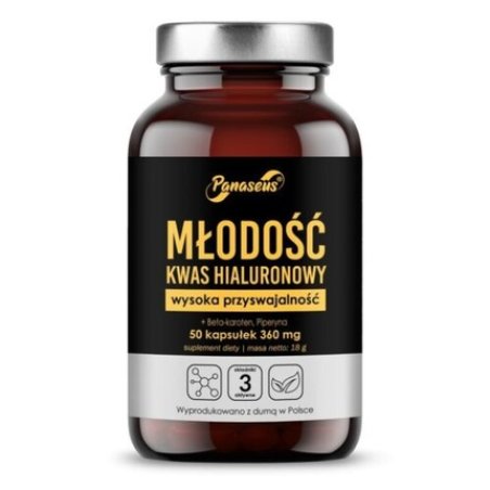 Panaseus Youth Hyaluronic Acid 50 Capsules