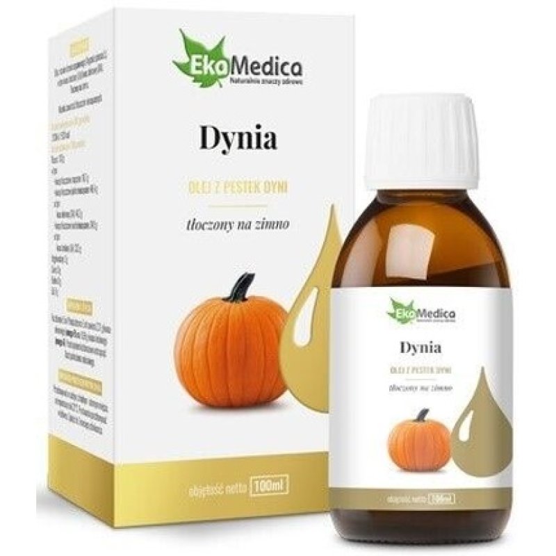 Ekamedica Pumpkin Oil 100ml Supports the Urinary System