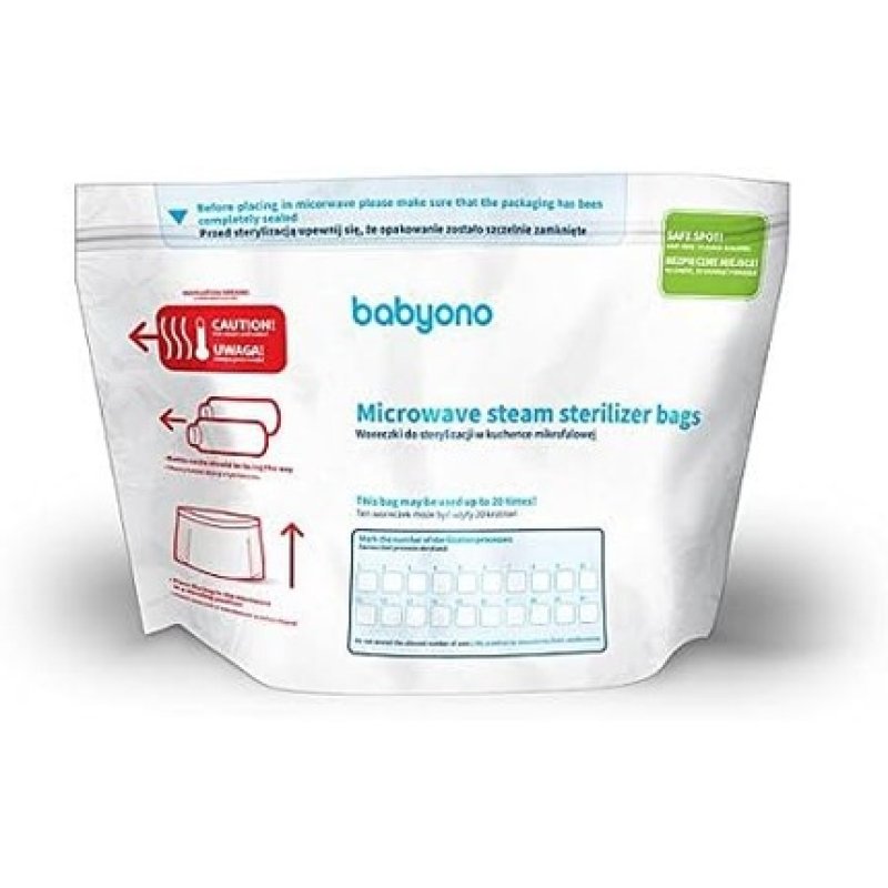BabyOno Microwave Sterilization Bags