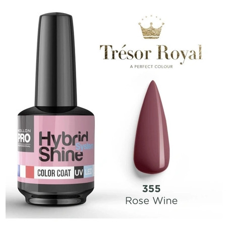 Mollon Pro Mol Hss 355 Tresor Royal - Semi-Permanent Hybrid Nail Polish