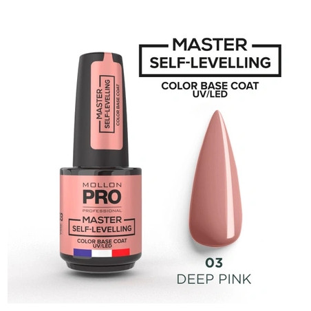 Mollon Pro Mol Master Base Self Levelling No. 3 Deep Pink