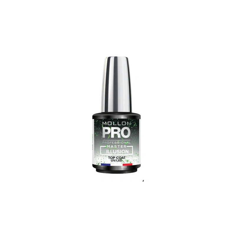 Mollon Pro Mol Master Top Coat Illusion Green - 12ml