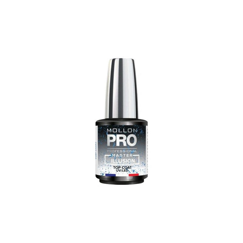 Mollon Pro Mol Master Top Coat Illusion Blue - 12ml