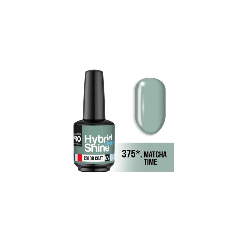 Mollon Pro Mol Hss 375 Matcha Time - Semi-Permanent Hybrid Nail Polish
