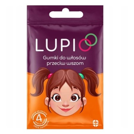 Lupio Hair Ties Against Lice - 4 Pieces
