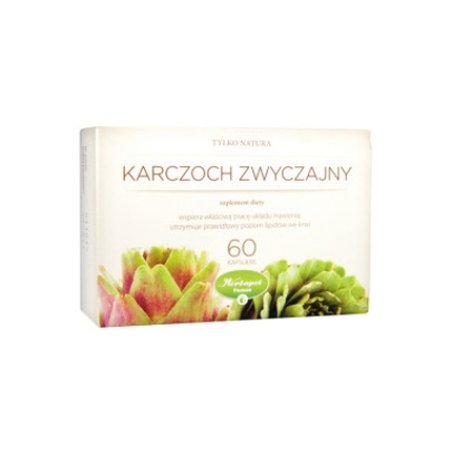 Herbapol Poznan Artichoke Extract 60 Capsules - Heart And Cholesterol Support