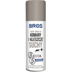 Bros Dry Spray Against Mosquitoes And Ticks 90ml