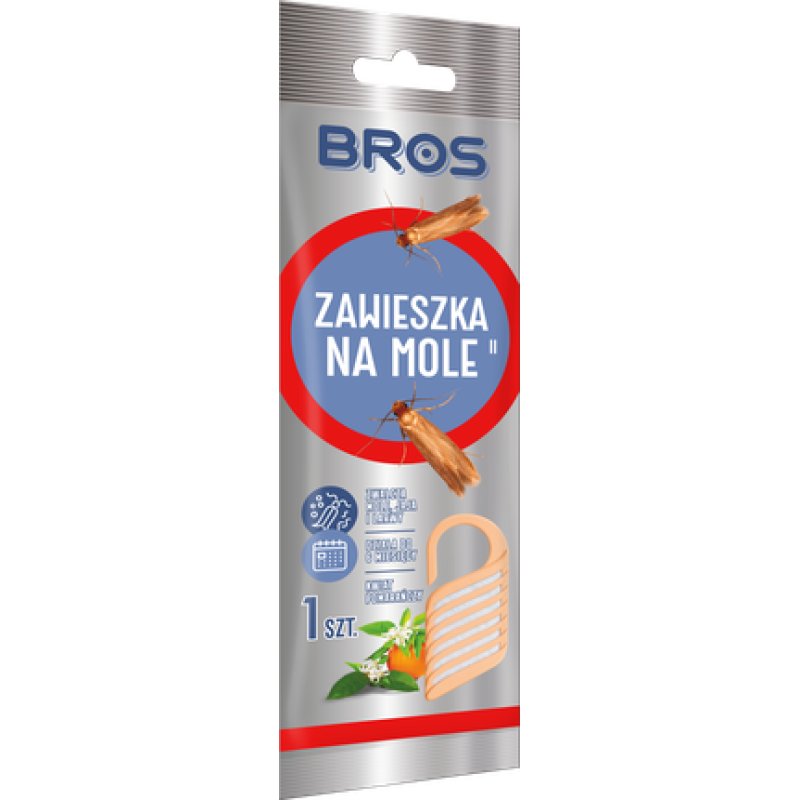 Bros Moth Hanging Flower Orange - Effective Moth Repellent