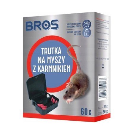 Bros Mouse Bait With Feeder 60 Grams