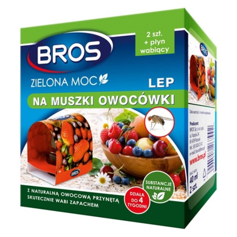 Bros 1824 Fruit Fly Stickers