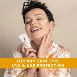 Orientana Natural Face Sunscreen Evened Out Skin Tone Anti-Ageing SPF 50 Moisturises & Nourishes UVA & UVB Protection