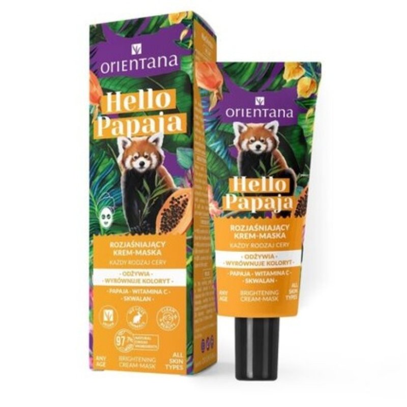 Orientana Hello Papaya Brightening Cream Mask for Face 40ml