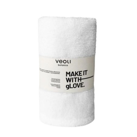 Veoli Botanica Make It With Glove Hypoallergenic Face Towel