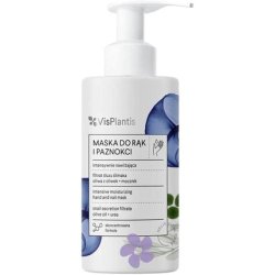 VIS PLANTIS Moisturising Hand and Nail Mask with Snail Slime, Olive Oil, and Urea 135ml