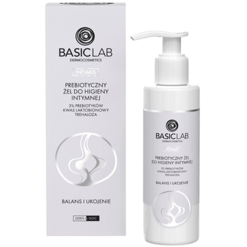 Basiclab Intimis Prebiotic Gel For Intimate Hygiene - 200ml