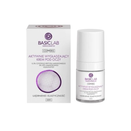 Basiclab Active Smoothing Eye Cream For Day Use, 18 Ml
