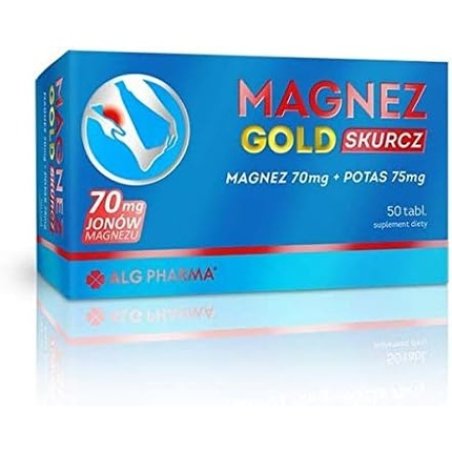 ALG PHARMA Magnez Gold Skurcz 50 Tablets