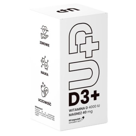 Up Health Pharma D3 Dietary Supplement 60 Capsules