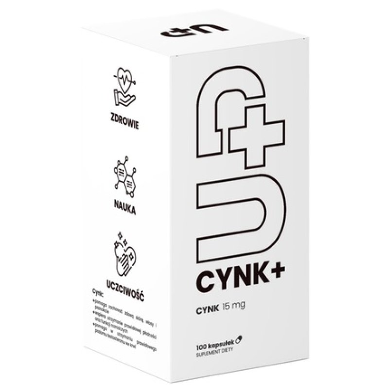 Up Health Pharma Cynk 15mg Dietary Supplement - 100 Capsules