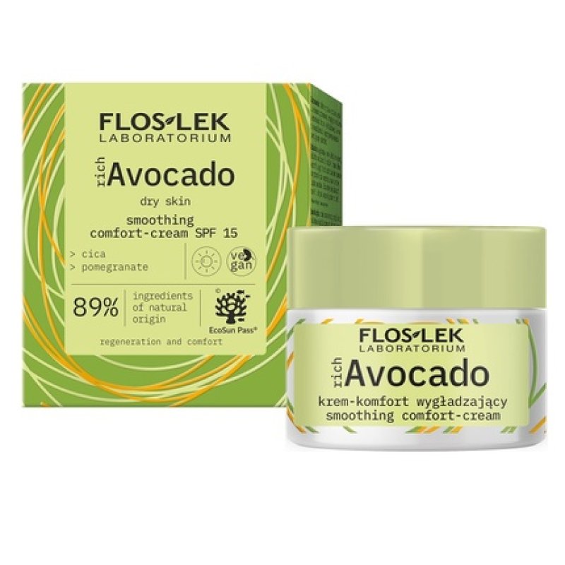 Richavocado Comfort Cream Smoothing Spf15 For Day 50ml