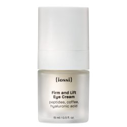 Iossi Firm And Lift Eye Cream Nourishing Peptide Cream For Eyes With Coffee And Hyaluronic Acid 15ml