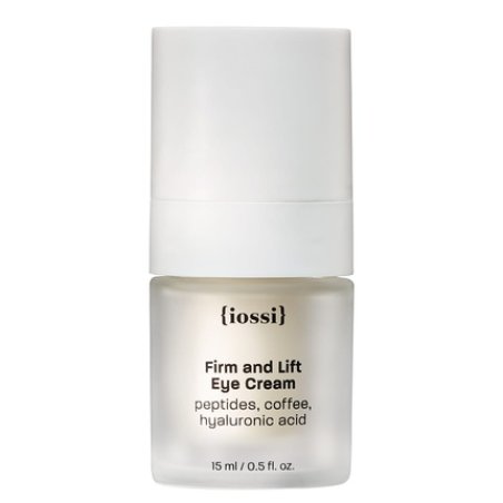 Iossi Firm And Lift Eye Cream Nourishing Peptide Cream For Eyes With Coffee And Hyaluronic Acid 15ml