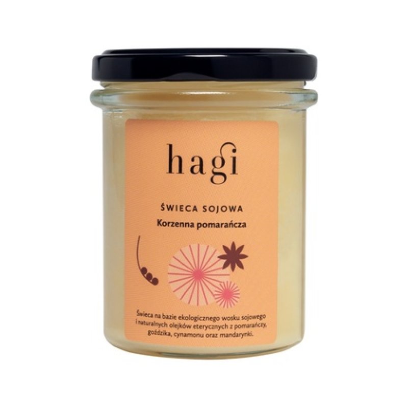 Hagi Soy Candle Spicy Orange 215ml