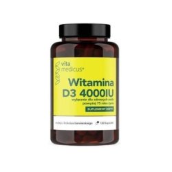 Vitamedicus Vitamin D3 4000 International Units 120 Capsules