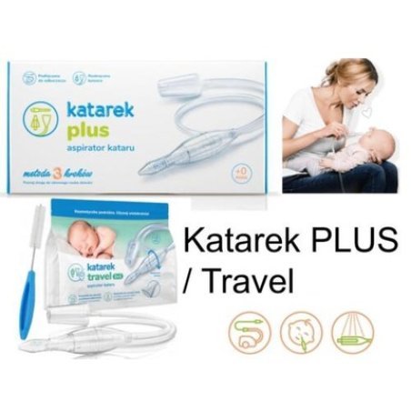 No More Colds Katarek Plus Travel Mucus Aspirator Clear Nose