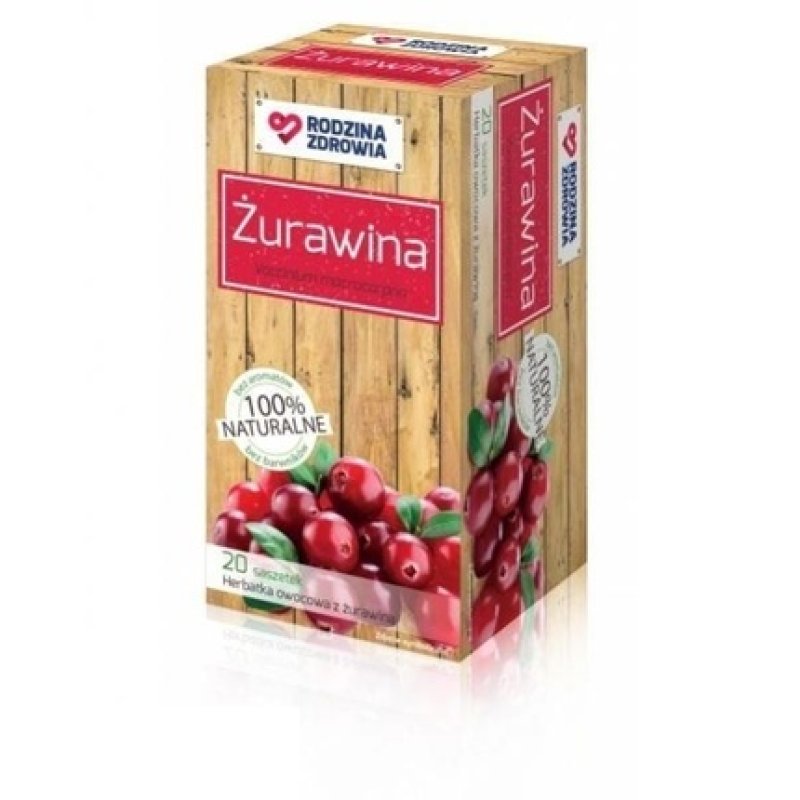 Family Health Cranberry Tea Herbs For Brewing - 20 Sachets