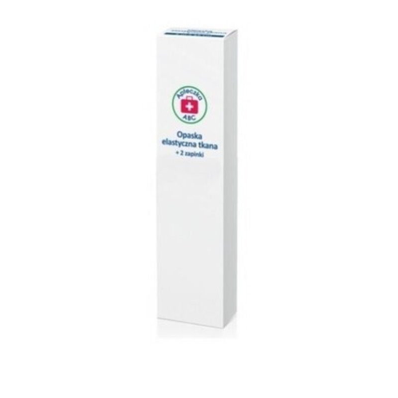 Abc Muster Elastic Bandage 5m x 12cm with 2 Clips