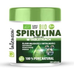 Intenson Bio Spirulina 100% 200 Tablets