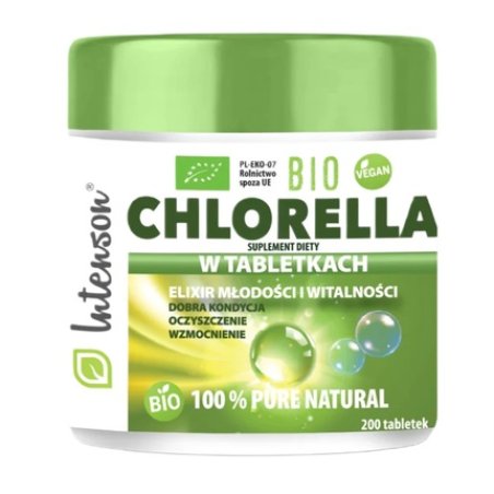 Intenson Chlorella Dietary Supplement 200 Tablets