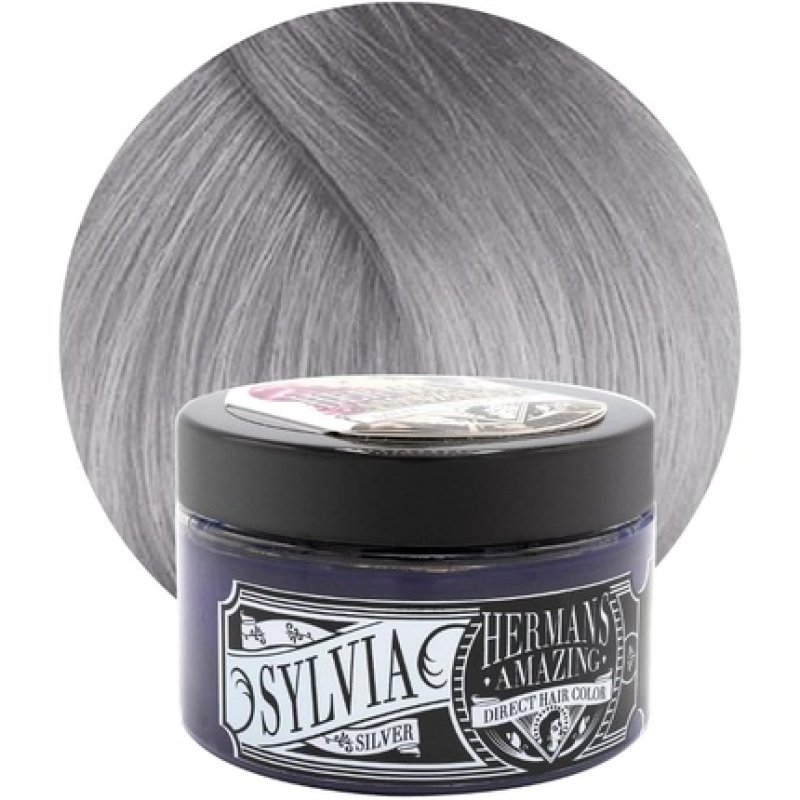 Herman's Amazing Semi-Permanent Hair Colour 115ml Sylvia Silver