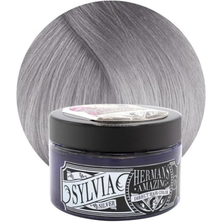 Herman's Amazing Semi-Permanent Hair Colour 115ml Sylvia Silver