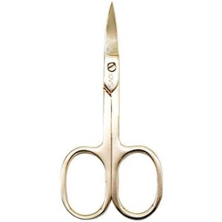 Qvs Gold Edition Nail Scissors with Curved Blades 10-1264-000-17
