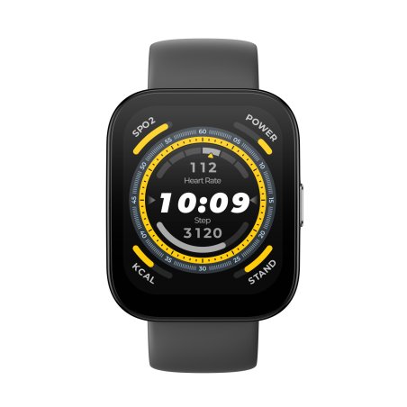 Amazfit Bip 5 4.85 cm (1.91") LCD 38 mm Digital 320 x 380 pixels Touchscreen Black GPS (satellite)