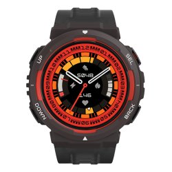 Amazfit Active Edge 1.32" GPS Smartwatch - Lava Black